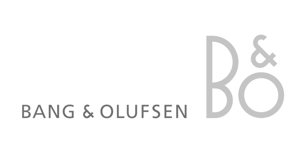 bang og olufsen logo - grå