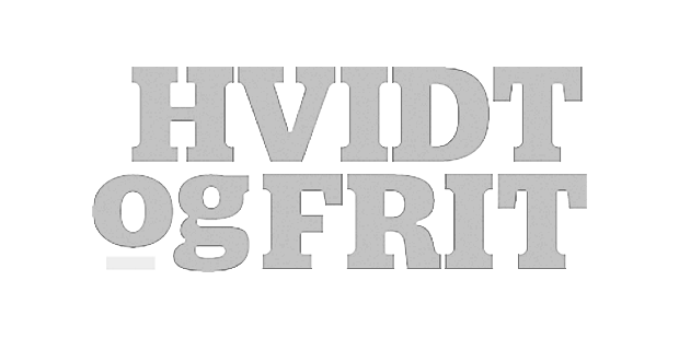 hvidt og frit - grå